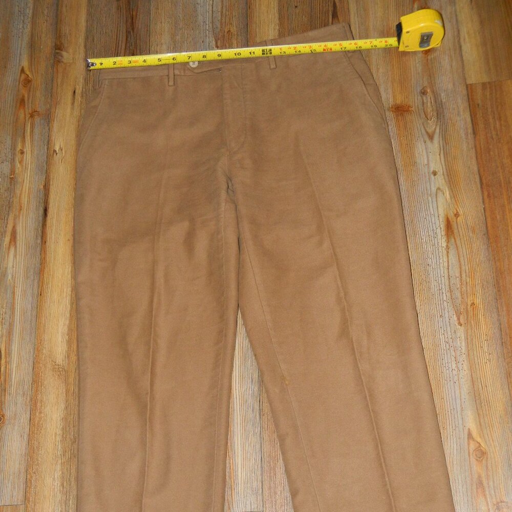 NEW & LINGWOOD MENS DRESS PANTS TAN 36 X 28